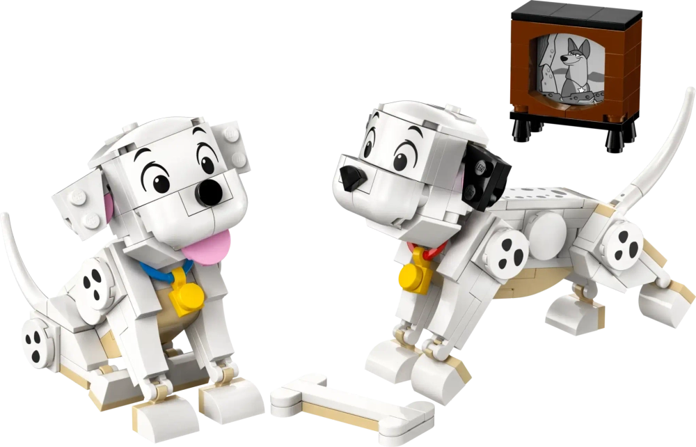 Конструктор LEGO Disney 43271 Лаки и Пенни 101 Щенок далматинцев