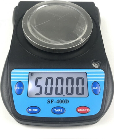 Весы электронные 500 г/0,01 г с уровнем (Kromatech SF-400D)