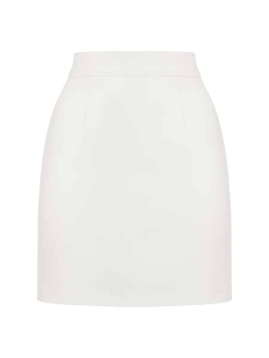 Юбка мини Lotus, Молочная