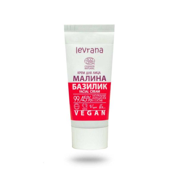 Крем для лица, Малина и базилик, 50 мл ECOCERT COSMOS NATURAL