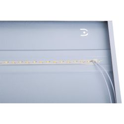 ULP-Q115 6060-36W-4000K+6500K WHITE Светильник светодиодный потолочный универсальный. Белый свет4000K-Холодный свет5000К-Дневной свет6500K. Рассеиватель призма. Встроенный и-п. Корпус белый. ТМ Volpe