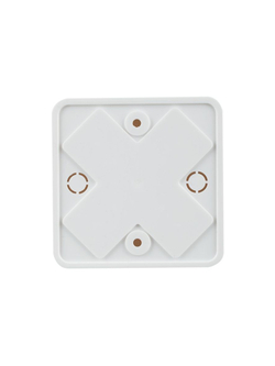 Коробка распаячная ОП 75х75х20 IP40 КМ41212-01 (6 клем. 6кв.мм) бел. IEK UKO10-075-075-020-K01