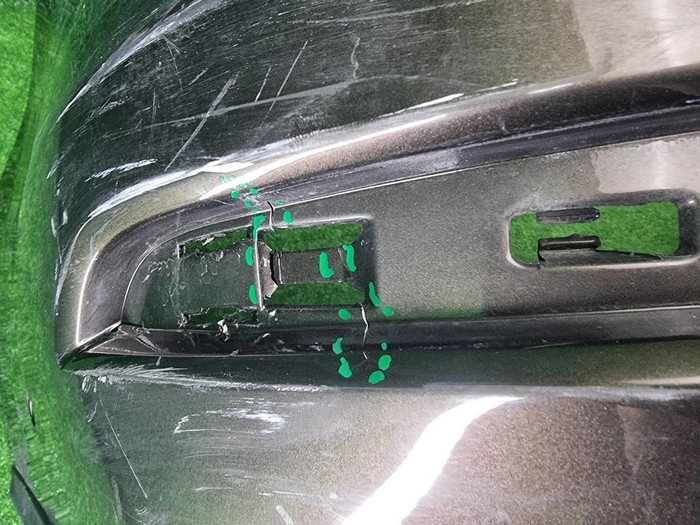 Бампер задний Mercedes GLS x166 (2015-2019)