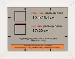 Рамка 40x95 для постера и фотографий