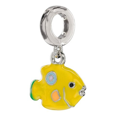 Шарм Жёлтая Рыбка, silver
