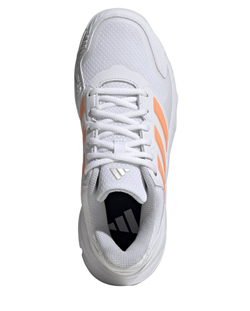 Женские теннисные кроссовки Adidas CourtJam Control 3 W - cloud white/beam orange/crystal white