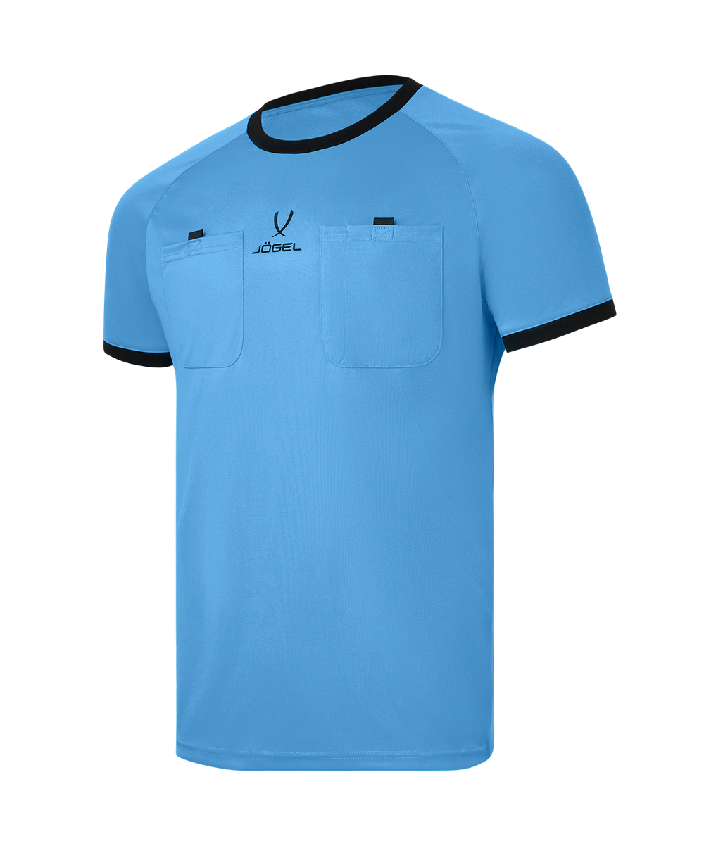 Футболка судейская Jogel Referee tee, голубой S2