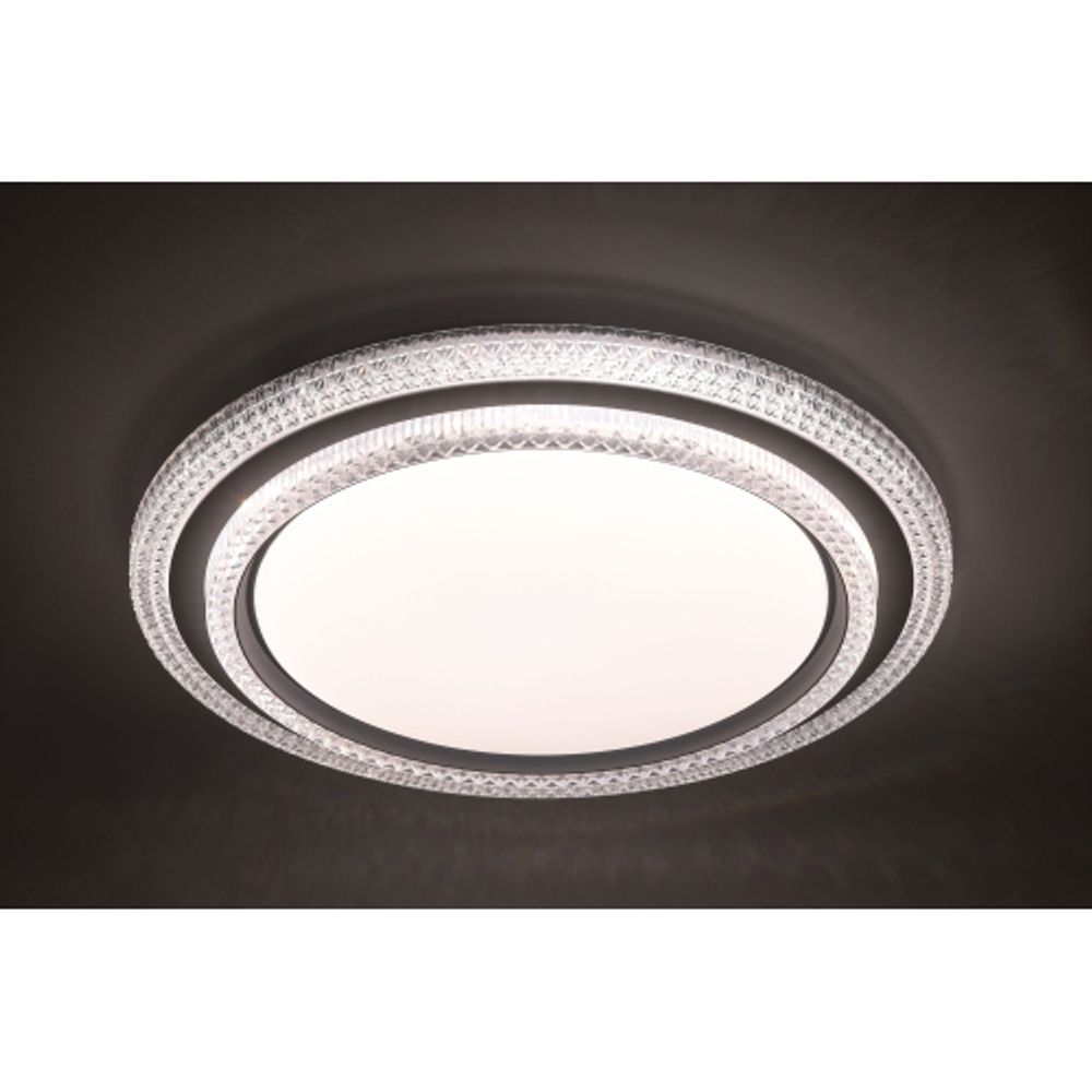 Светильник потолочный светодиодный ЭРА SPB-6 Sunny 86W-3K-6,5K-RC WH+GR с ДУ | Светильники SPB-6 с ДУ