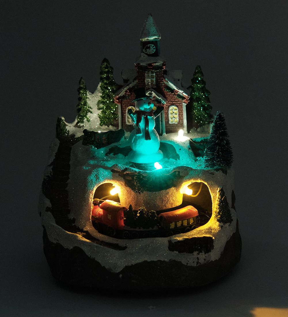 XM-752/1 Новогодняя миниатюра с подсветкой