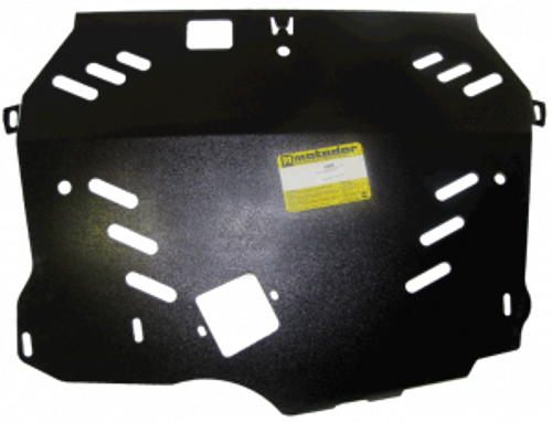 Защита картера Двигателя, КПП. 3 мм, Сталь. для Honda Accord VIII 2008-2012 MOTODOR.10826