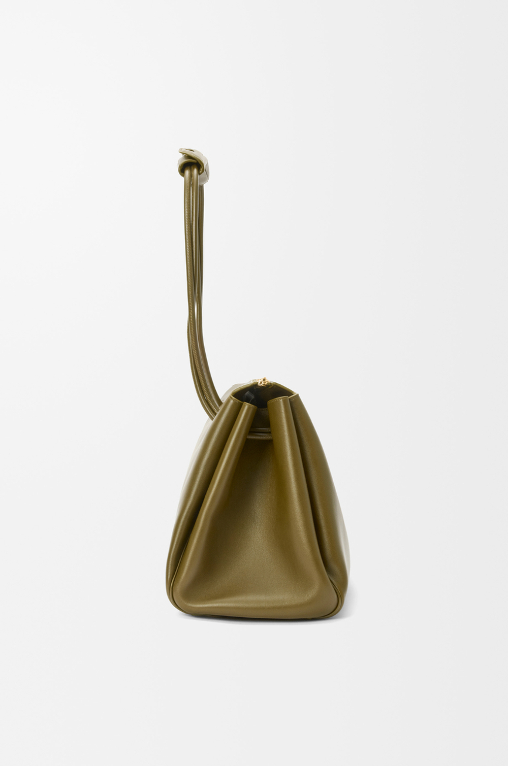 Loewe Большая сумка Madrid из мягкой телячьей кожи, оливковый
