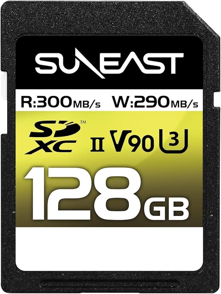 Карта памяти Suneast ULTIMATE PRO SDXC 128GB UHS-II U3 V90, R/W 300/290 МБ/с