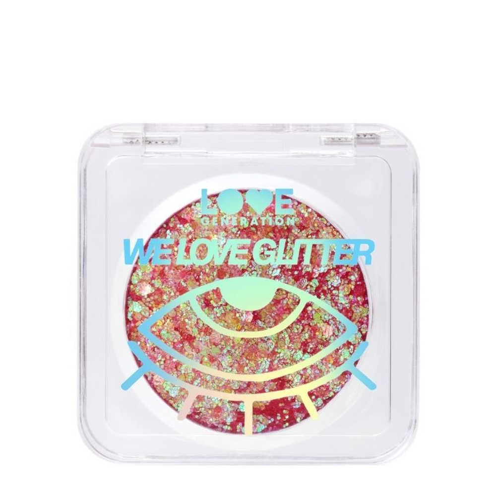 Love Generation We Love Glitter 01 Глиттер для лица