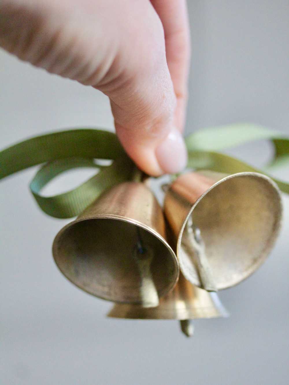 Колокольчик латунный 40 * 40 мм (набор 3 штуки)