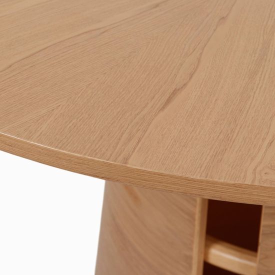 Обеденный стол Louis диаметр 120 шпон ясеня