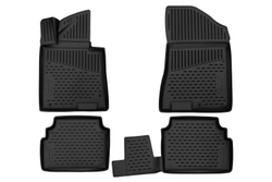 Коврики в салон для KIA K5 III, 2020-, седан, 4шт. (полиуретан) арт.ELEMENT3DA0N113210K