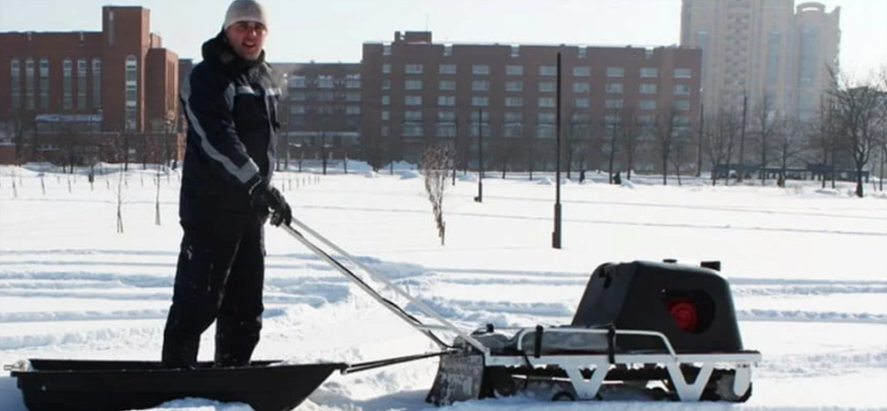 Мотобуксировщик Lebedev Motors РЕКС LV507