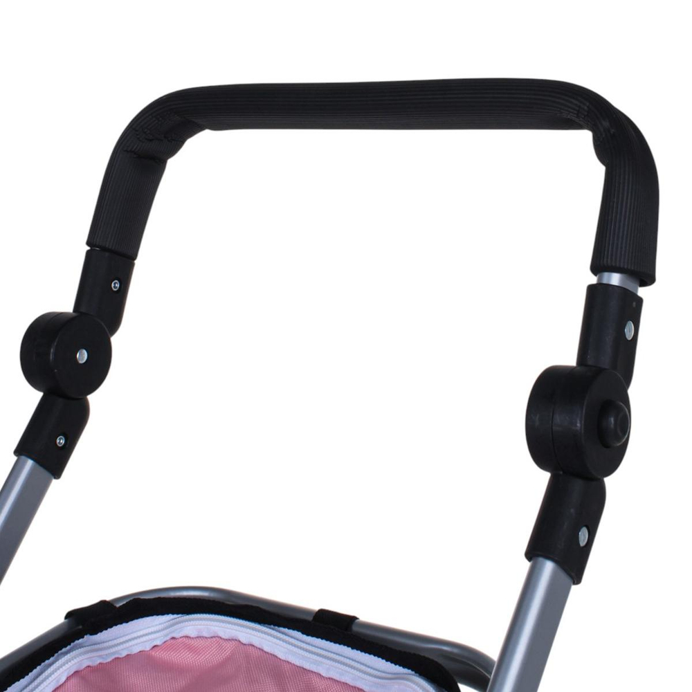 Коляска-трансформер д/кукол 53,5*35,5*63см. 2 колеса вращ, коробка FL9192