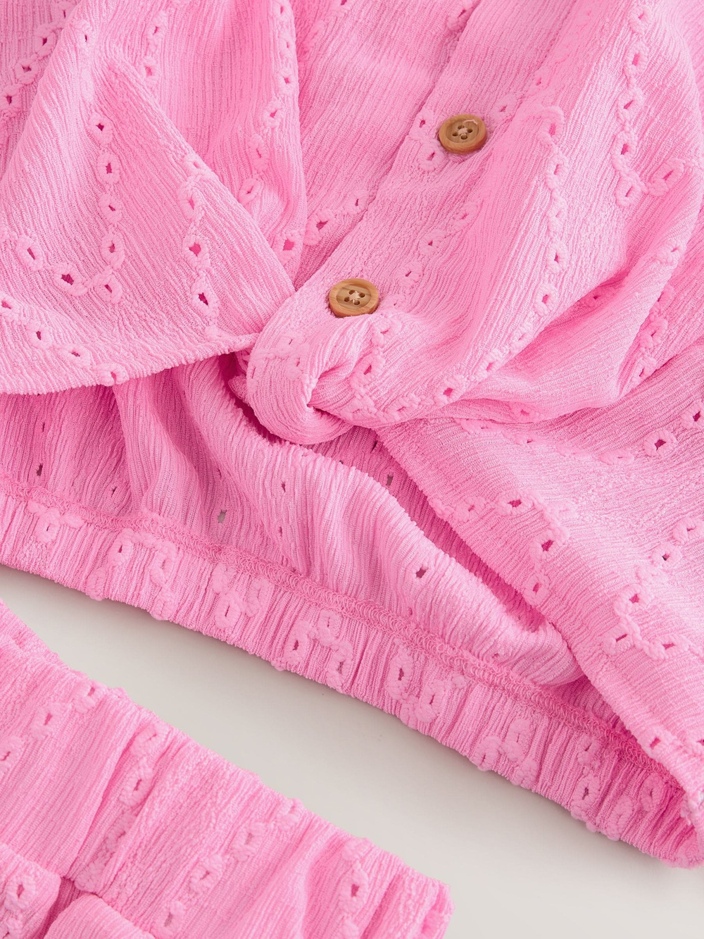 Рубашка и шорты в комплекте для девочки Next AH6-464, Розовый