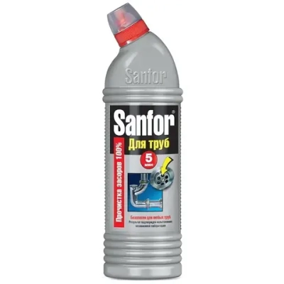 Средство для прочистки труб SANFOR 750 мл