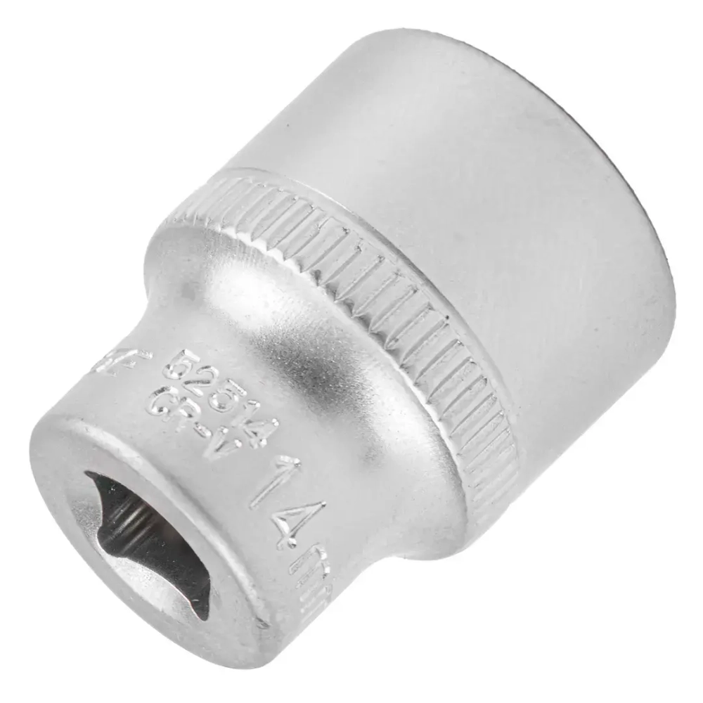 Головка 14мм 1/4''6гр. Forsage F-52514