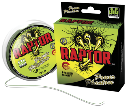 Шнур Power Phantom PE4 135м 0,30мм, зеленый