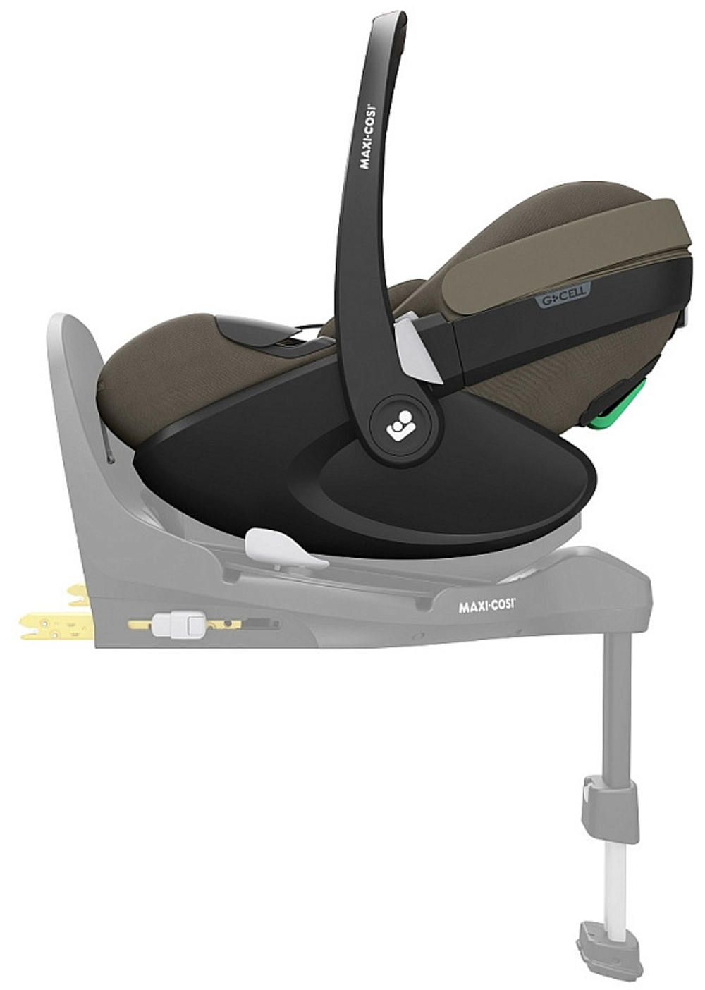 Коляска детская Maxi-Cosi Oxford Plus 3 в 1 с автокреслом Pebble 360 Pro Twillic Truffle 1978204110 PlusTwillic Graphite/Графит