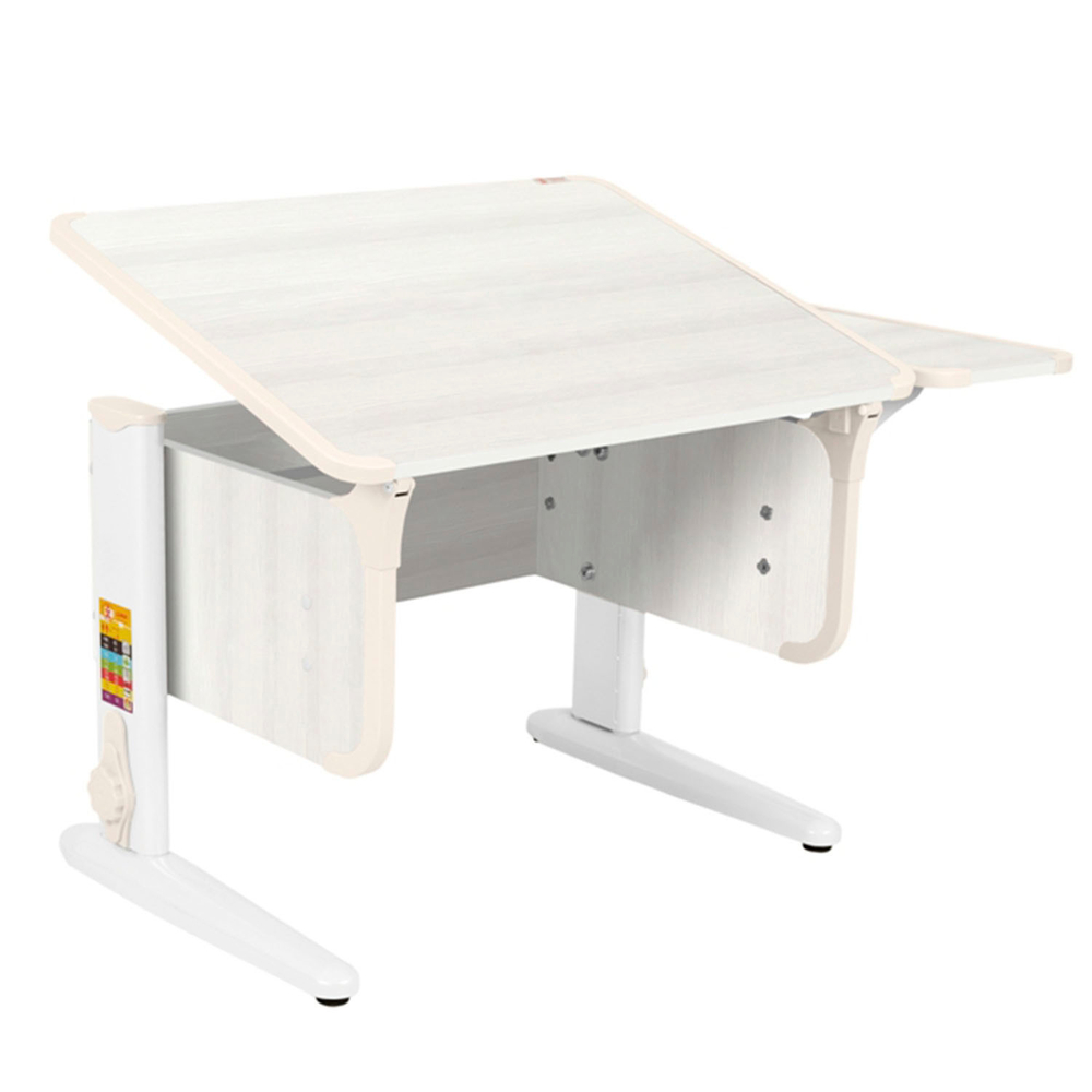 Растущая парта Дэми с боковой полкой СУТ 41-01 (1030×550 мм)