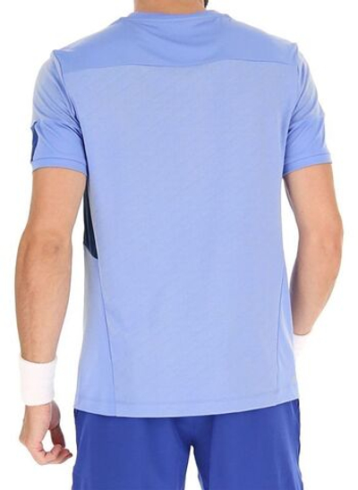 Мужская теннисная футболка Lotto Tech и - D1 T-Shirt - cornflower