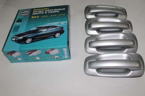 Ручка наруж. /2110, 2170/ ЕВРО  Снежная королева  (4 шт) (Тюн-Авто)