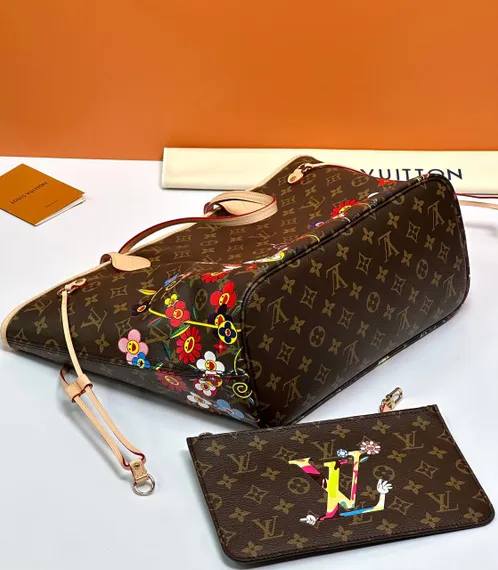 Сумка Louis Vuitton x Murakami Neverfull MM