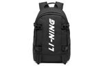 Li Ning Sports Life Collection Polyester Sports Backpack Unisex Black