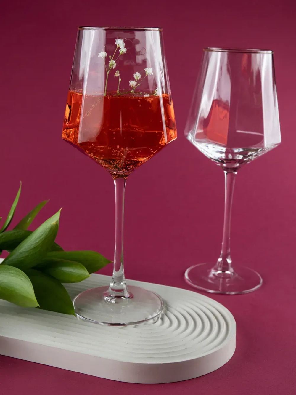 Набор бокалов для вина 2 шт, 430 мл