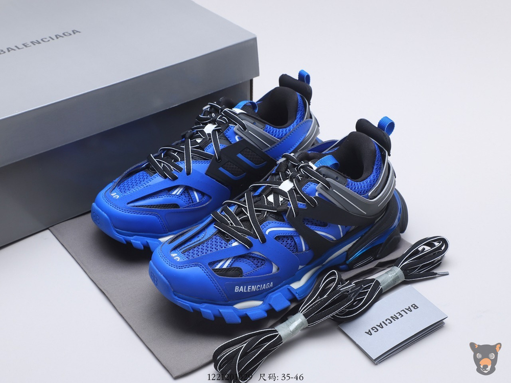 Кроссовки Track Trainers Blue/Black