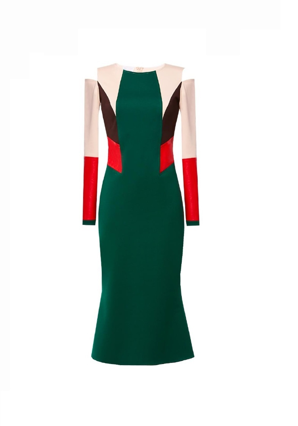 Платье с юбкой годе чёрное 12-03-19FW