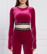 блузка Versace Jeans Couture - розовый(73HAH218J0008)