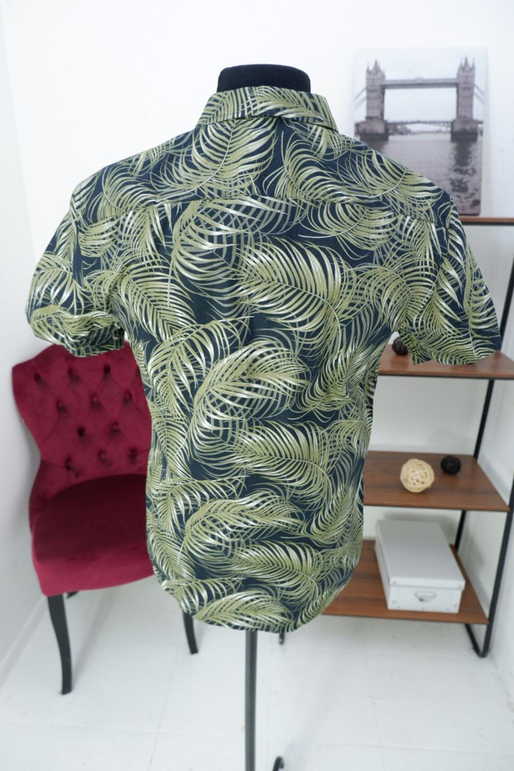 Рубашка Smogg хлопковая летняя 48 размер