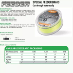 Леска плетеная "Relix Feeder" 150м