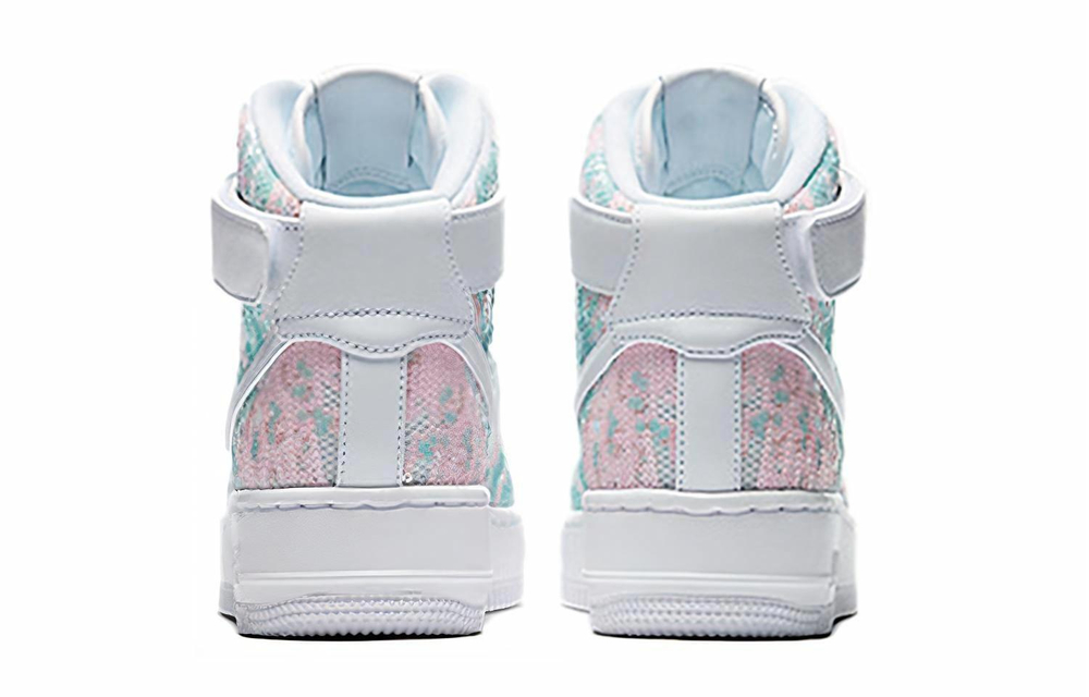 Кроссовки Nike Air Force 1 Upstep Lx "Sequin Fabric" (Женская размерная сетка)
