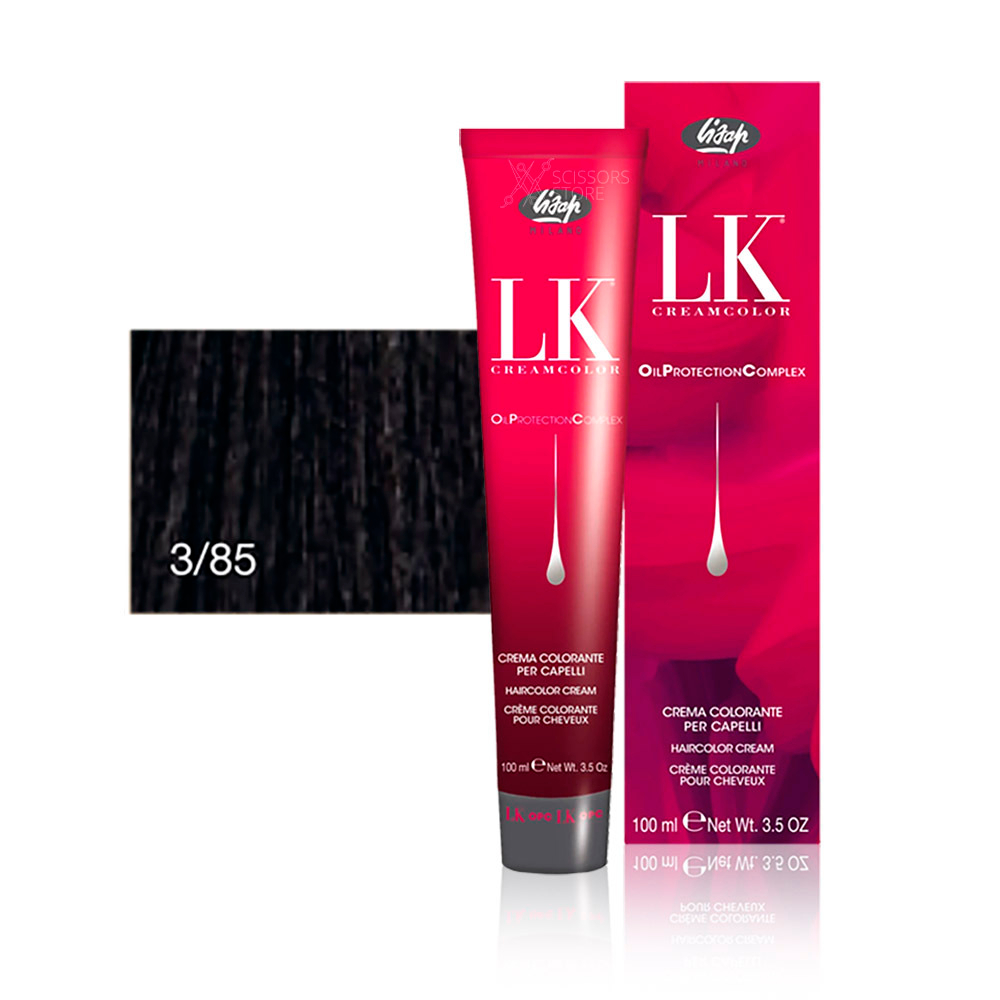 3/85 темно-каштановый фиолетово-красный