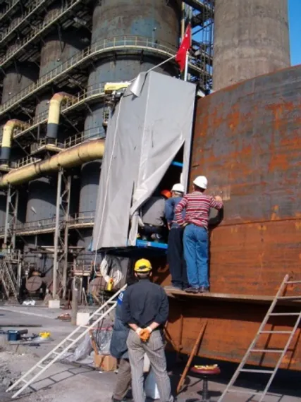 Балконы для сварки наливных резервуаров, WICON