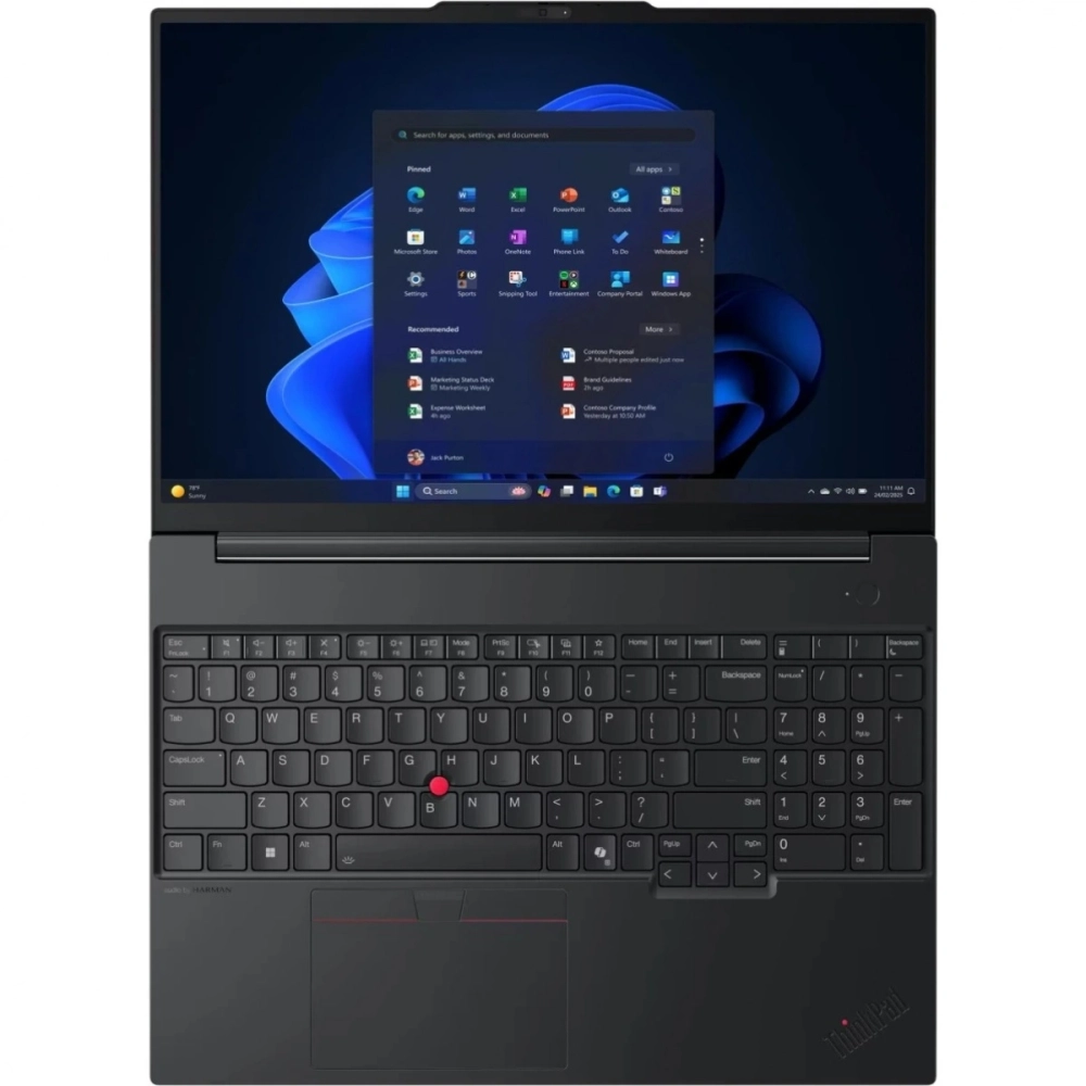 Ноутбук Lenovo ThinkPad E16 Gen 3 16" IPS Ultra 7 256V 16GB/512GB SSD черный (22B0S03200)