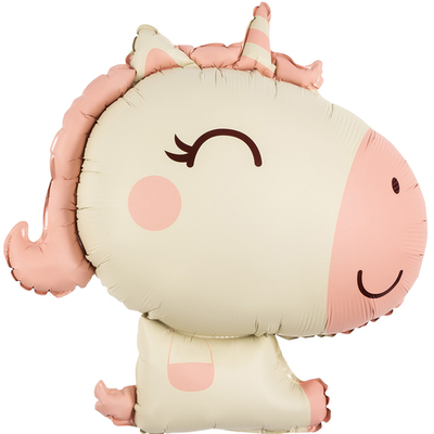 Шар Фигура (31''/79 см) "Милый единорог"