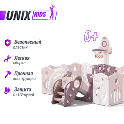 Манеж UNIX Kids SUPREME Space 200x240 Rose