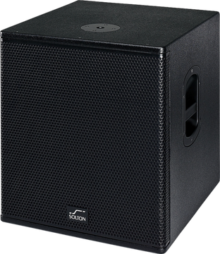 Solton aart SUB 315 - Активный сабвуфер; 15" (100mm); 800 Вт НЧ; 2 x 350 Вт на 4 Ома; 3-х кан. 
усил