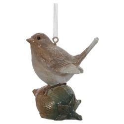 GAEM Фигурка декоративная подвесная "Птичка", L6 W3,5 H8 см, 3в.