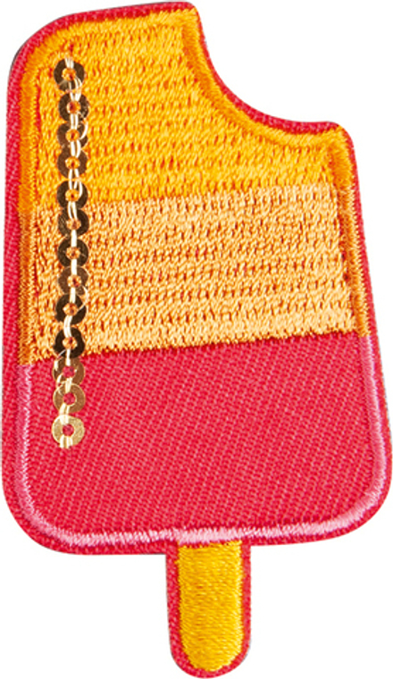 Термоаппликация "Лед", 1 шт, 3,5 х 6,2 см (10013160/150720/0360609/1_Китай)