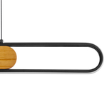 723317 Люстра LODI LED 36W 3240LM ЧЕРНЫЙ 3000K