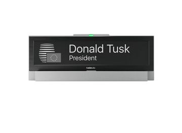 Televic Plixus NP Двусторонняя табличка для обозначения имени делегата на базе технологии E-Ink