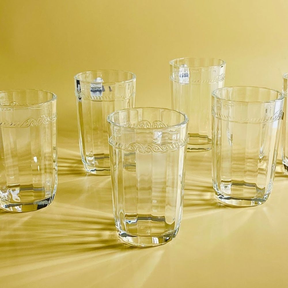 Lenardi 588-609 Набор из 6 стаканов 410мл в под.уп.(х4)Стекло